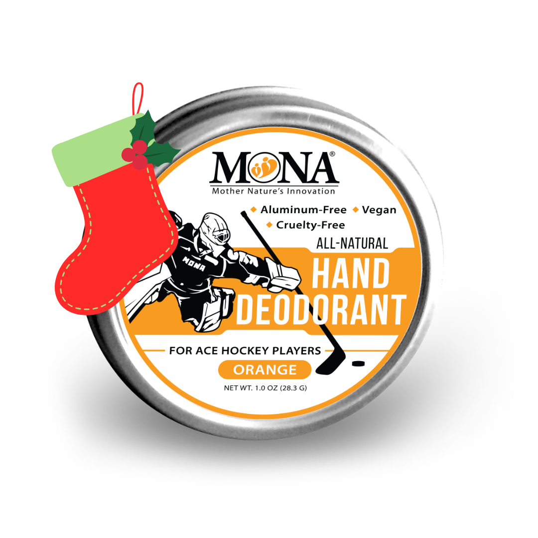 All Natural Hand Deodorant for Ace Hockey Players | Orange Scent