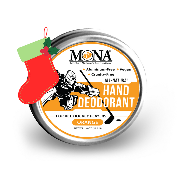 All Natural Hand Deodorant for Ace Hockey Players | Orange Scent